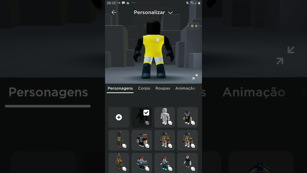 Como mudar a cor do avatar no roblox 