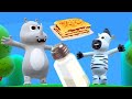 Dining At The Zoo and Fun Cartoon Video for Children