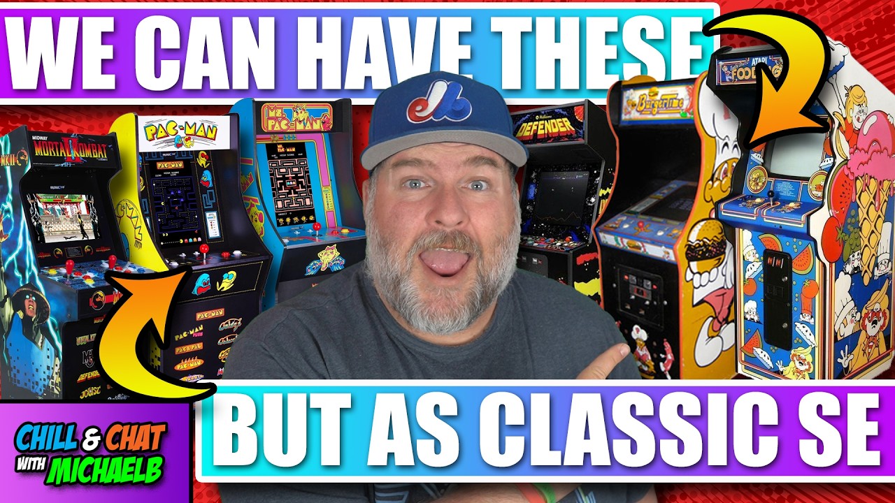 Arcade1Up Can Make These Games But Only In Classic SE?