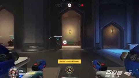 Weird D.Va glitch on Oasis