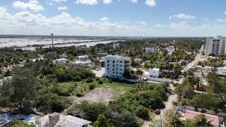 Drone View of Location of Dorado Apartments in Chicxulub
