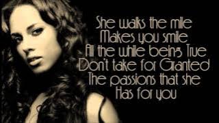 Alicia Keys   A Woman's Worth lyrics