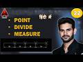 AutoCAD Point, Divide & Measure Command Explained in Hindi | Chapter 22 | Learn AutoCAD Step by Step