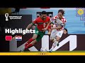 Modric and Hakimi go head to head  Morocco v Croatia highlights  FIFA World Cup Qatar 2022