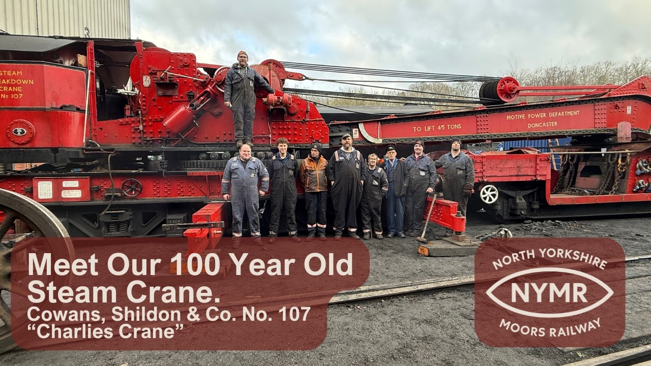 Представляем вашему вниманию наш 100-летний паровой кран.