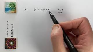 5C Solving linear equations with a negative unknown Variables only. V30