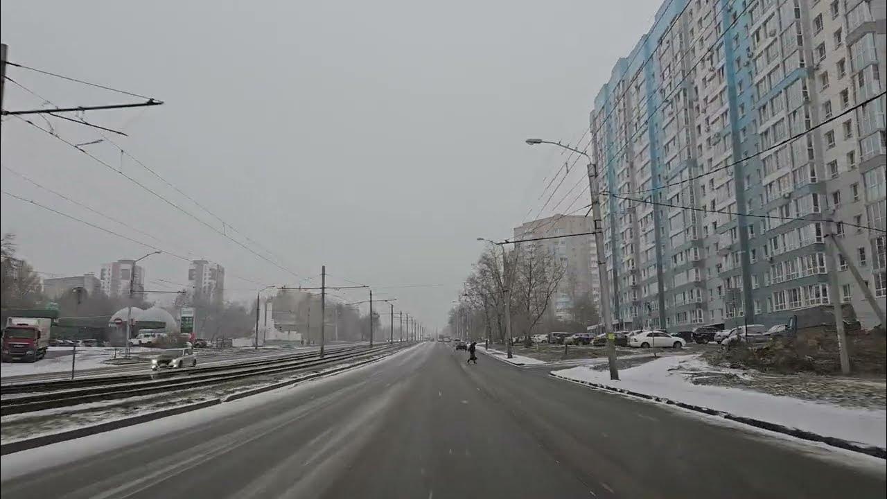 Барнаул, ул. Попова (ул. Юрина) -- ул. Малахова (ул. Гущина) - YouTube
