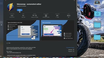 Monosnap screenshot editor App for MAC Basic Overview - Mac App Store