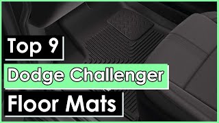 ✅Top 9: Best Dodge Challenger Floor Mats || Charles Brown #dodgechallenger #carmats #floormats