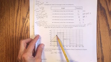 Lesson 7: Using Histograms to answer Statistical Questions