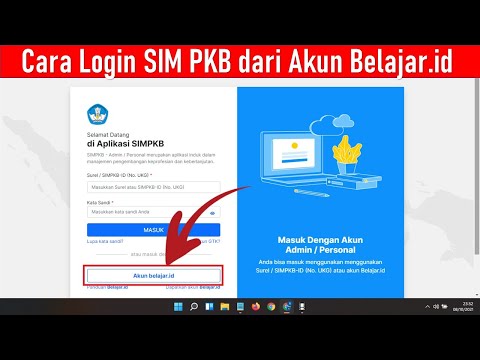 Baru, Cara Login SIMPKB 2021 dari akun belajar kemdikbud : Sobat Data