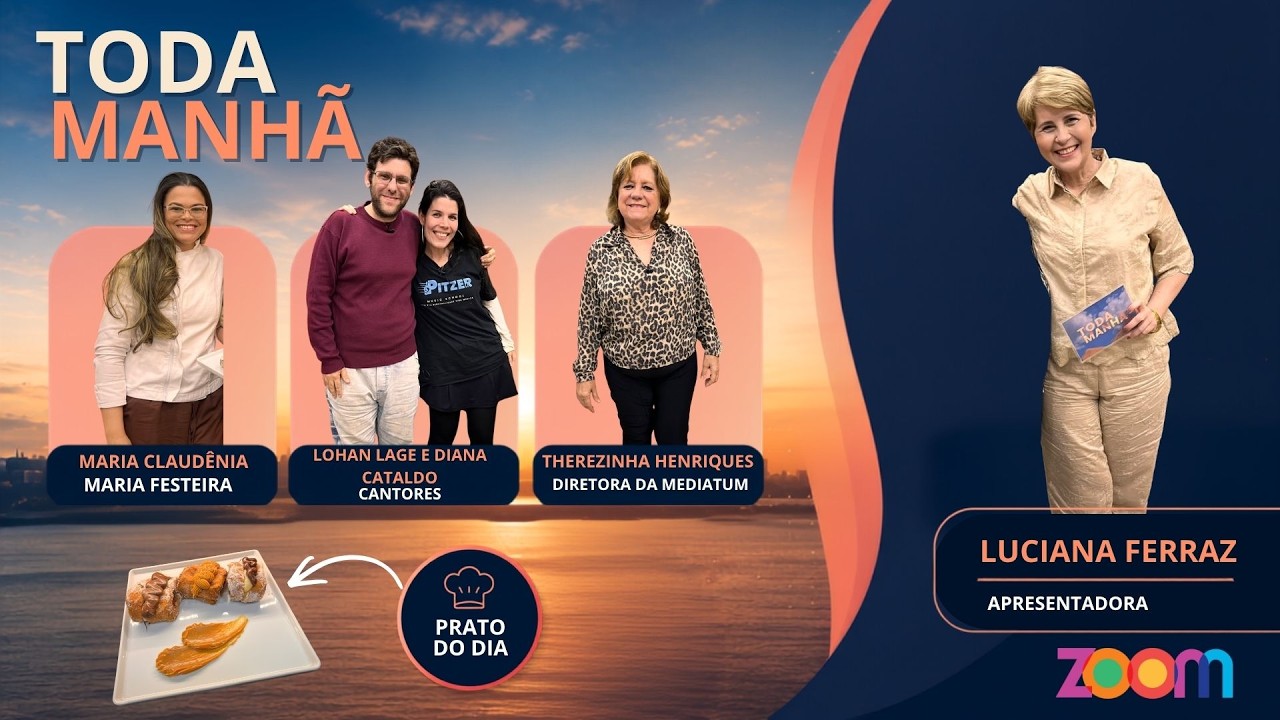 Toda Manhã 25/09/2026 | Rabanada Recheada, Cantores na semifinal do KWC, Solução: dívidas do IPTU