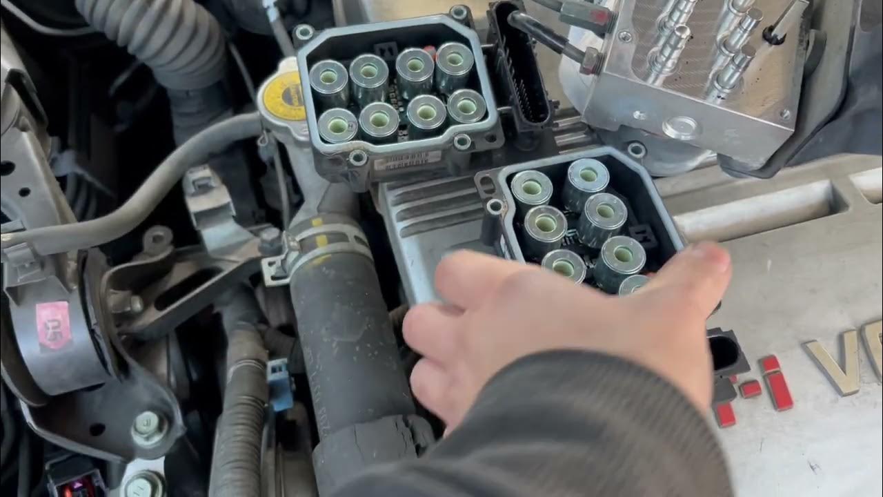 Toyota Camry ABS Module Replace - ABS Light On (No Communication) - YouTube