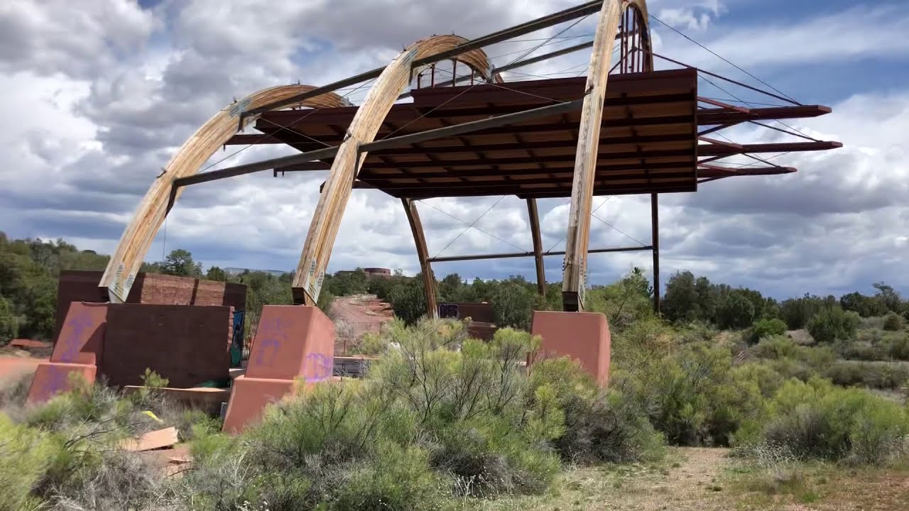 Sedona Amphitheater Sedona's Abandoned Amphitheater - YouTube