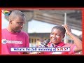 What Does SMS Stand For? | Street Quiz | Funny Videos | Funny African Videos