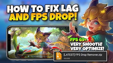 HOW TO FIX LAG, HANG AND FPS DROP IN MOBILE LEGENDS LATEST PATCH USING THIS METHOD!