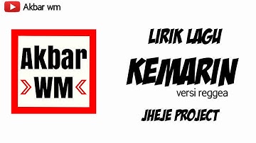 Kemarin Versi Reggea - Jheje Project