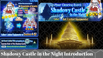 [SAO: Memory Defrag] Floor Clearing Event | Shadowy Castle in the Night Introduction