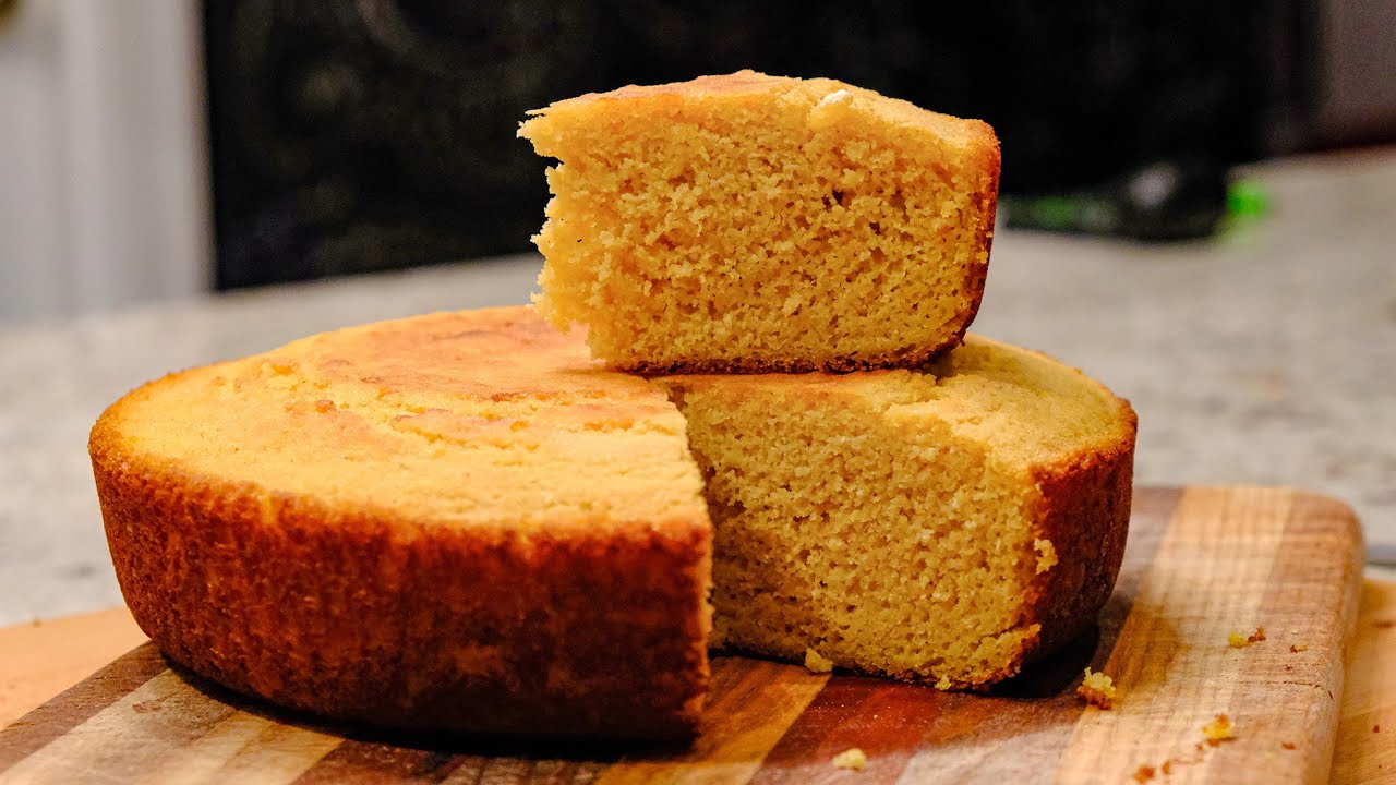 Pan de Maíz Americano   Cornbread -  paso a paso