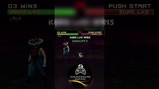 Kung Lao's Babality 👶👶 #mklegacykollection #mortalkombat2 #arcade #retrogaming #90snostalgia