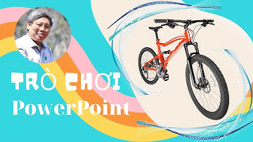 Tự tạo trò chơi: vòng quay may mắn trên PowerPoint.