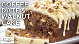 Wholemeal Date and Walnut Loaf cake recipe
