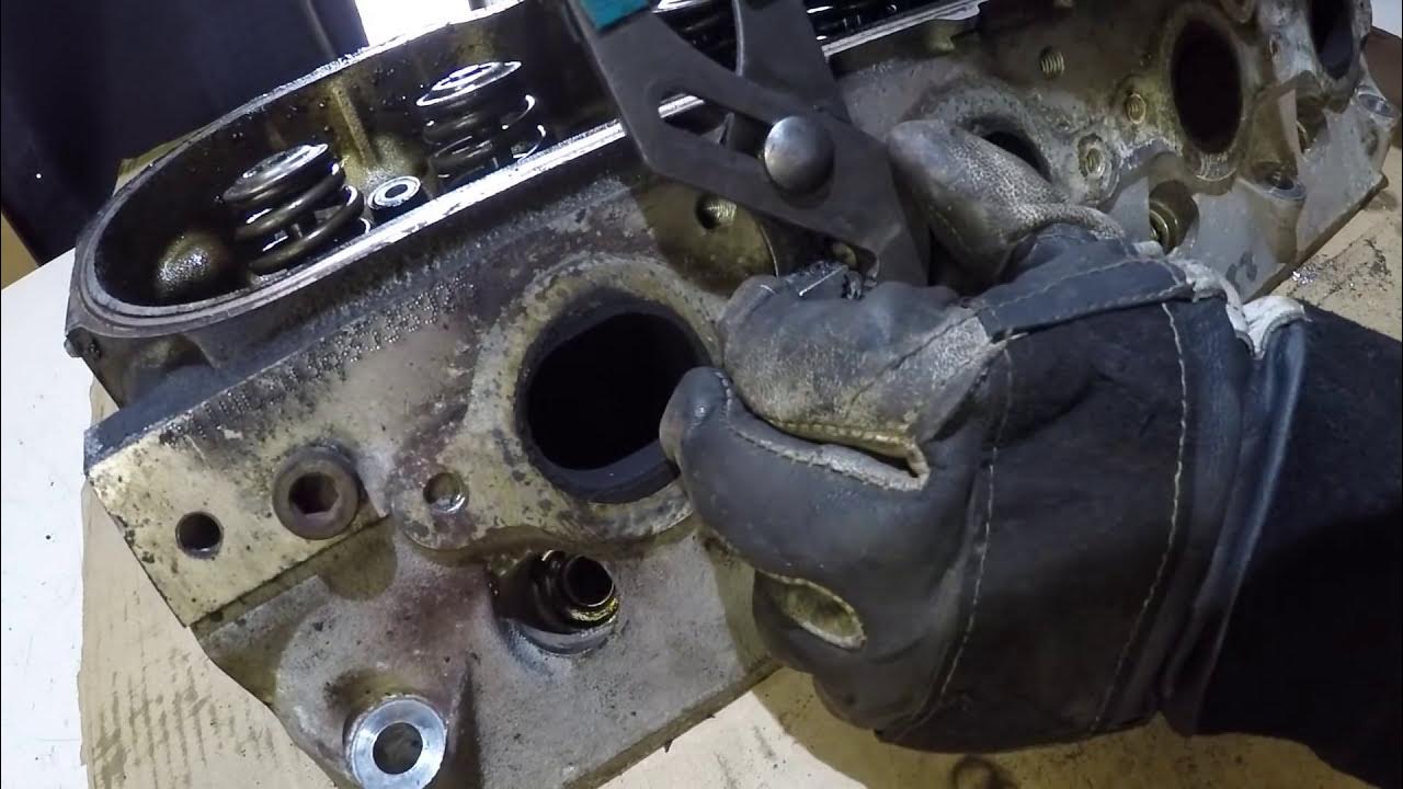 how to remove a broken exhaust stud with a WELDER, LSX cylinder head