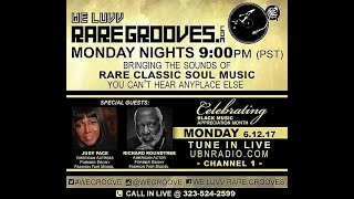 We Luvv Rare Grooves Guest Judy Pace & Richard Roundtree