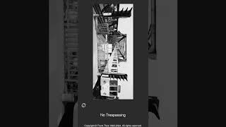 012213 - No Trespassing