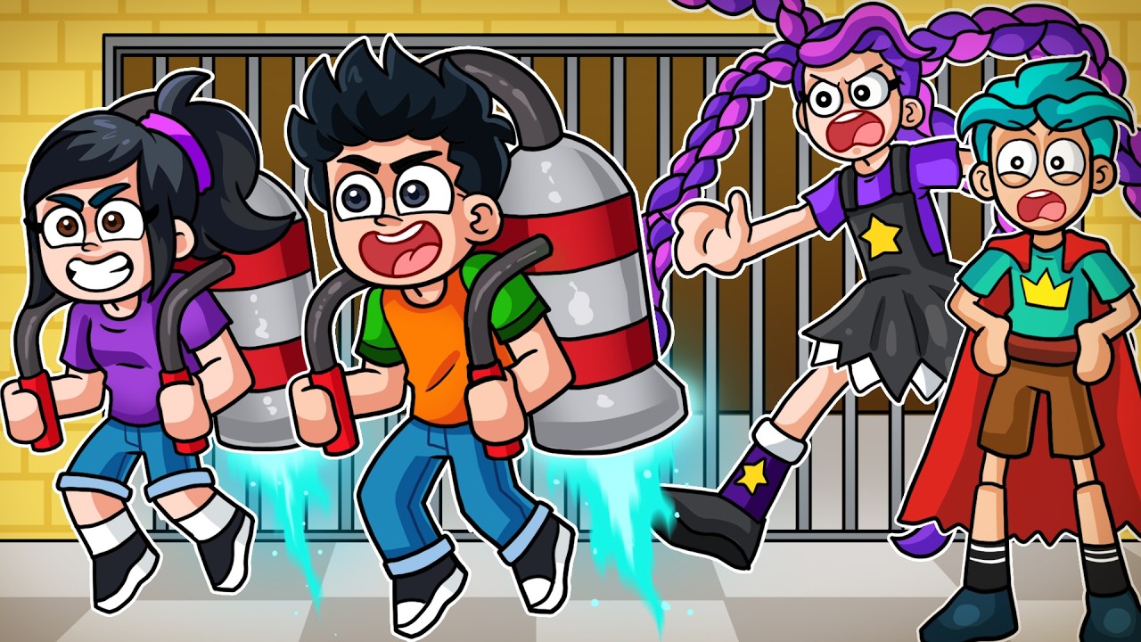 ESCAPA DE LA PRISION DE LILY LOVEBRAIDS Y RORY REDCAPE DE POPPY PLAYTIME 5 EN ROBLOX | JONDRES GC