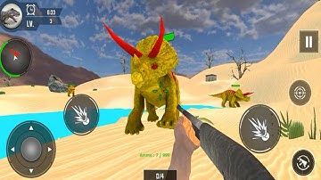 Wild Dinosaur Hunting Attack_Android ios Gameplay - iGames0803 Part 1