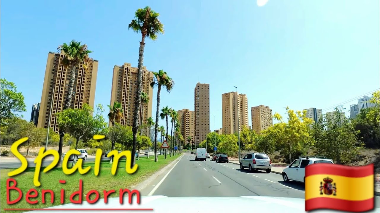 Driving in Benidorm Spain