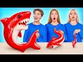 Großer, Mittlerer und Kleiner Teller Challenge | Lustige Kochtricks von Multi DO Joy