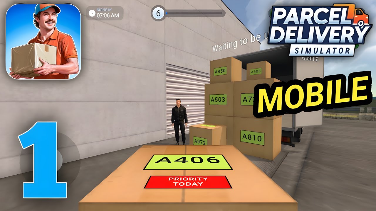 Parcel Delivery Simulator - Gameplay Walkthrough Part 1 (iOS, Android)