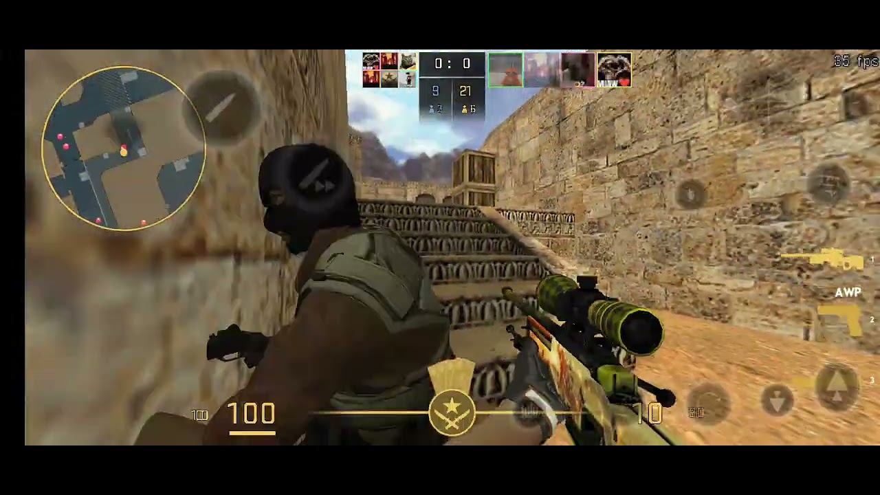 Gameplay offensive classic 2: by @Billflx  with awp kill