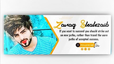 How To Make Facebook Cover Design Photoshop Tutorial 2020 | Facebook Cover Photoshop | Hindi & Urdu