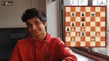 Vidit Gujrathi solves 5 tough positions without a chess board