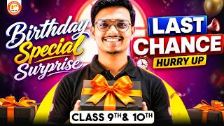 Birthday Surprise to Class 9th & 10th Maharashtra Board Students - Don't Miss This | By Pravin Sir