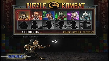 Mortal Kombat Deception║Puzzle Kombat║Scorpion║Arcade Playthrough and Ending║1080p 60 FPS║