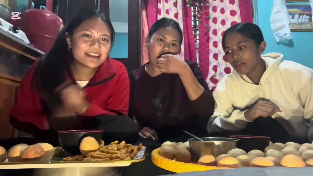 mukhbang gareko hai guys haru