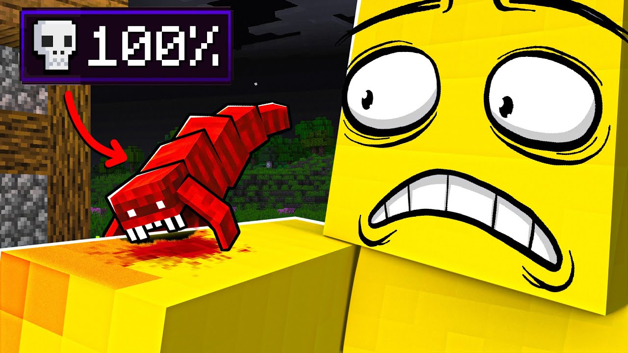I Added A 100% Deadly Virus To Minecraft