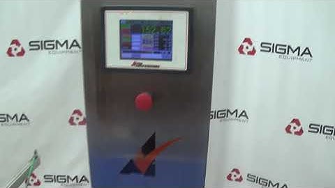 All-Fill Alpha Checkweighers PW-12 Checkweigher SIGMA Equipment