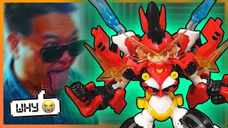 WHY??? 😭 | Big Firebird MAGIC HENSHIN Transformers Combiner Review