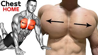 6 Easy Exercises Chest at home NO EQUIPMENT Needed
