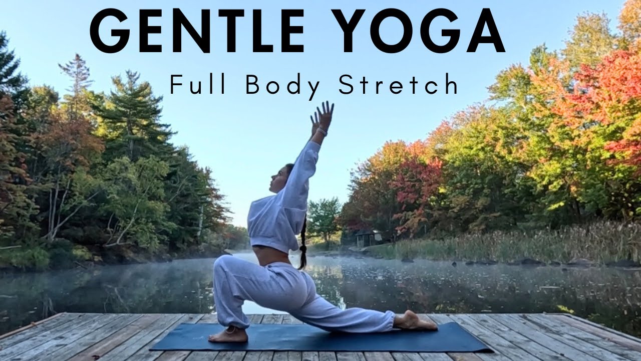20 Minute Gentle Yoga Full Body Stretch | All Levels Flow - YouTube