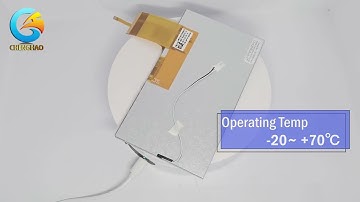 GT911 IC LCD Display Module 800x480 6.2 Inch Capacitive Touch Screen