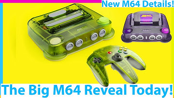 ModRetro M64 Full Reveal! Hardware, Controllers and More! The Open FPGA N64