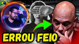 TIRO NO PÉ 🚨 Dessa vez Moraes mandou prender a pessoa errada