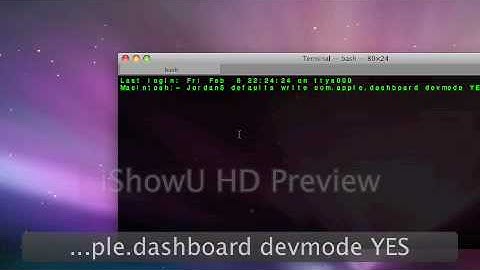 Terminal Trick 4: Widgets On Desktop