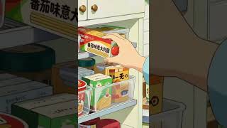 Peaceful Rainy Day in a Cozy house || Ghibli-style Relaxing Mini Vlog #ghibli #anime #food #cooking